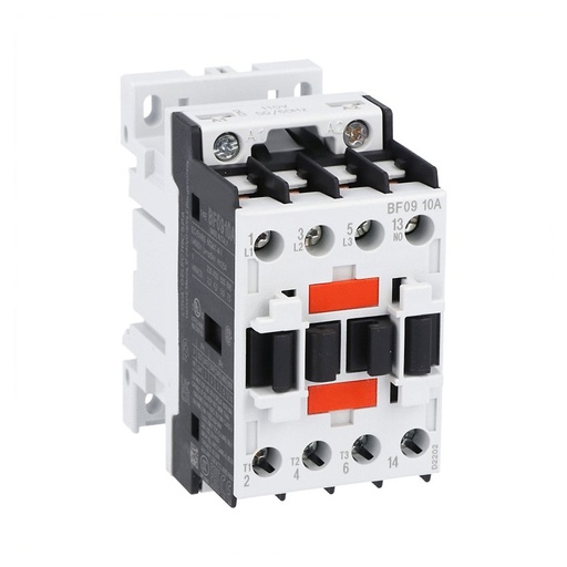 [BF0910A12060] 3 Pole Contactor, 9 Amp, 120 Vac Coil, UL508, 1 NO Aux Contact