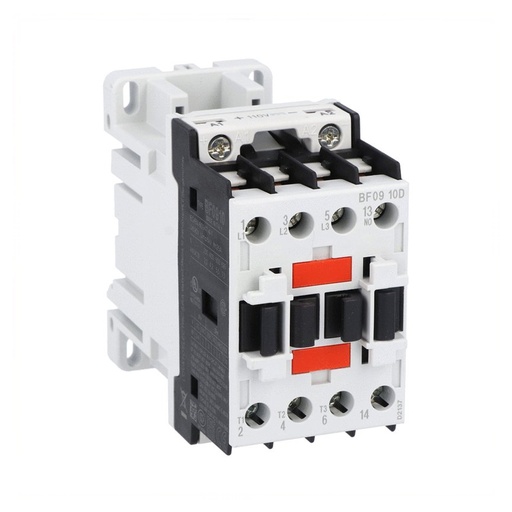 [BF0910D024] 3 Pole Contactor, 9 Amp, 24 Vdc Coil, UL 60947-1/60947-4-1(UL508)