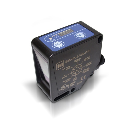 [956251100] Color Sensor, PNP output, 5-45cm sensing distance, 1ms & 5ms response time, M12 Connector