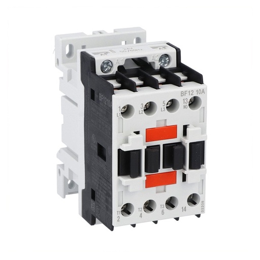 [BF1210A12060] 3 Pole Contactor, 12 Amp, 120 Vac Coil, UL508, 1 NO Aux Contact