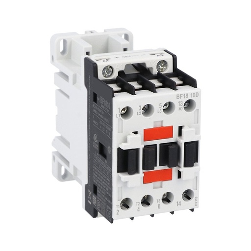 [BF1810D024] 3 Pole Contactor, 18 Amp, 24 Vdc Coil, UL 60947-1/60947-4-1(UL508)