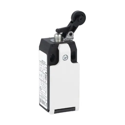 [KBD1S11N] Side push lever Limit Switch, snap action, 1 N.O.+1 N.C. Contacts, Plastic Roller