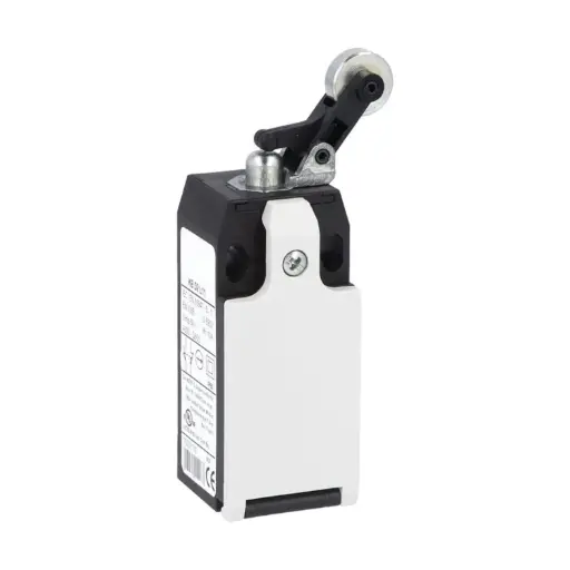 [KBD2S11N] Side push lever Limit Switch, snap action, 1 N.O.+1 N.C. Contacts, Metal Roller