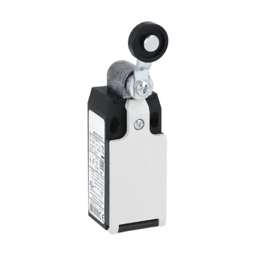 [KBE1L11N] Roller lever plunger Limit Switch, Slow break, 1 N.O.+1 N.C. Contacts, Plastic Roller
