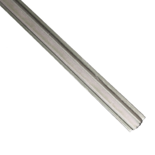 [PR009-1M] DIN rail 15x5.5mm (WxH), Mini Steel unslotted, 3 foot 3 inch (1 meter) lengths