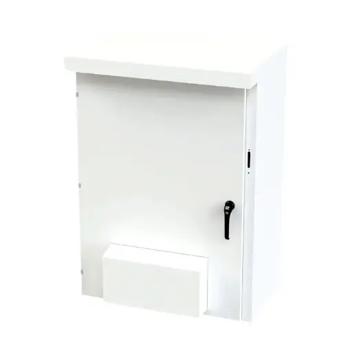 [SCE-53XVR3720] NEMA 3R Enclosure, Vented, Door For Flange Disconnect, Metal, 53x37x20
