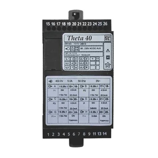 [TT40-4F00000000000] Multi transducer: M40 RS485 Aux: 24-60VACDC; 4 Analog Outputs; RS 485 Interface