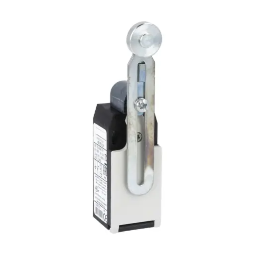 [KBF2A11N] Adjustable roller lever Limit Switch, Slow Break, Make before break, 1 N.O.+1 N.C. Contacts, Metal Roller