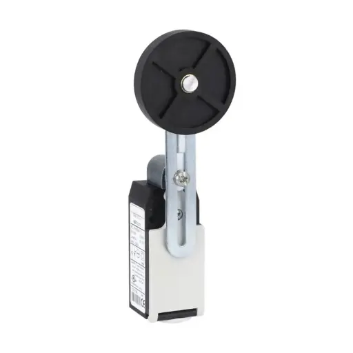 [KBF3A11N] Adjustable roller lever Limit Switch, Slow Break, Make before break, 1 N.O.+1 N.C. Contacts, rubber roller