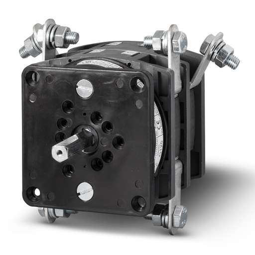 [G1250009R] 125 Amp 2 Pole Changeover Switch,  125 Amp Two Pole Rotary Changeover Switch, Rear Panel Mount, UL508 Listed, G1250009R