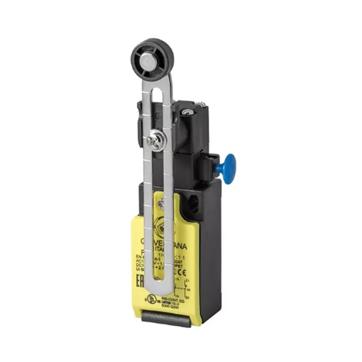 [FTN1R39-Z11N] Long Lever Roller Limit Switch with Reset Button, 1/2 NPT Connection, Snap Action, FTN1R39-Z11N