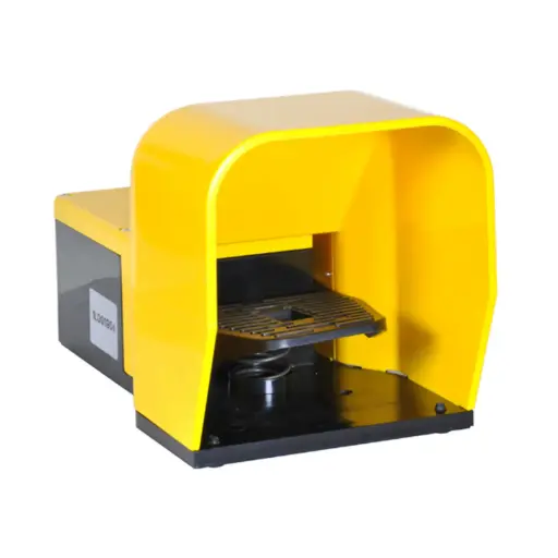 [KG200L11] One Pedal Foot Limit Switch, Cover Module with free actuation, Metal body, slow break, 1 N.O.+1 N.C. Contacts, with cover