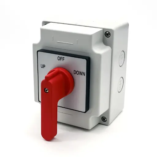 [CA0200034B96IRV] 120/240V AC, 20A, 2HP, Single Phase, Boat Lift Switch or Motor Reversing Switch w/Handle (Maintained)