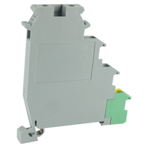 [ASI011171] 4-Level Sensor Actuator Terminal Block | 1 Ground, 2 Common, 1 Feedthrough | 24–12 AWG | DIN Rail Mount | UKJ-VIOK1.5