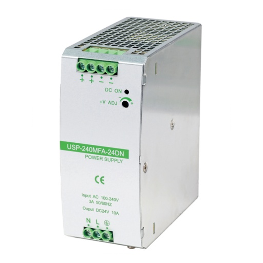 [USP-240MFA-48DN] 48V DC output voltage: 48V, 5A, Output Current range: 0-5A, output power: 240W