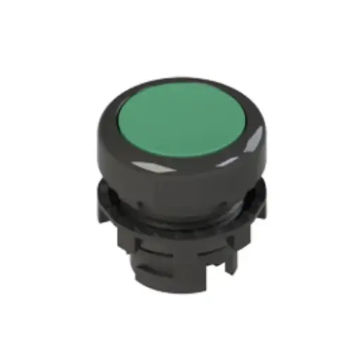Spring-return green flush pushbutton (copy)