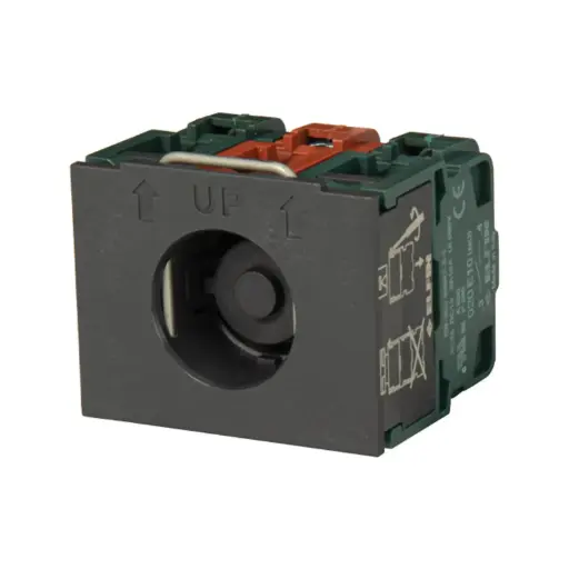 [ASI020G3E21] 2NO+1NC CONT.BLOCK - 3 SLOT FLANGE