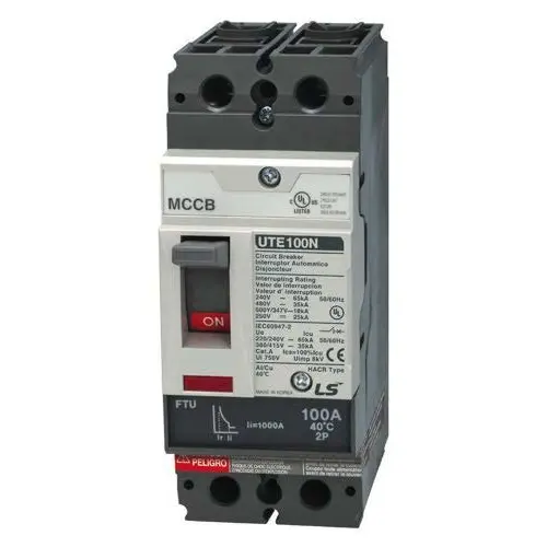 [UTS150N-FTU-150A-2P-LL-UL] UTS150 MCCB | 150 Amp | 2 Poles | 600V AC Class | UTS150 Frame | Fixed Thermal, Fixed Magnetic Trip | Line & Load Side Lugs | UL489 | Molded Case Circuit Breaker | UTS150N-FTU-150A-2P-LL-UL