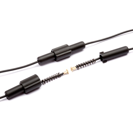 [PTF-80A-10PK] 10 Pack of Inline Fuse Holders For 5x20 mm And 1 X 1/4 Inch Glass Fuses, With 150mm Pigtail Lead Wire, 6.3 Amp, 250 Volt, PTF-80A-10PK