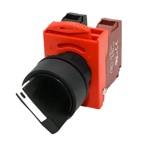 [ASI-D100-HSS2] 2 Position Selector Switch with NO + NC Contacts