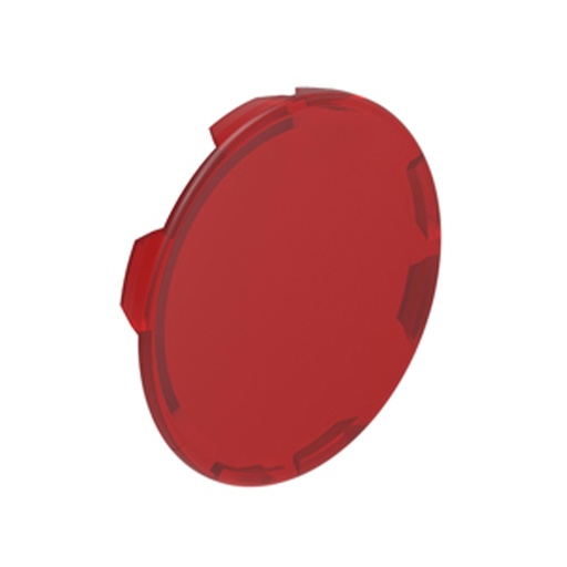 [LPXBL104] Red Lens for Illuminated Push Buttons, 22mm Lens, LPXBL104