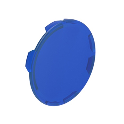 [LPXBL106] Flush Lens for Illuminated Spring-return Actuators, Blue