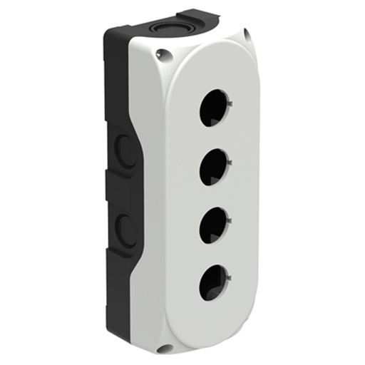 [LPZP4A8] Control Station Enclosure, 4 Position, Plastic, Waterproof IP69K